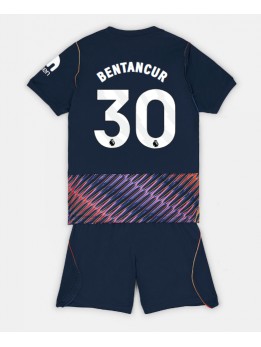 Otroški Nogometna dresi replika Tottenham Hotspur Rodrigo Bentancur #30 Gostujoči 2026-27 Kratek rokav (+ hlače)